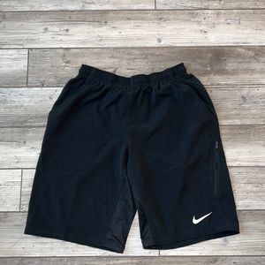 Black Nike basketball shorts
